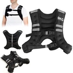 Verstelbaar Gewichtsvest 5-15 kg voor Krachttraining, Hardlopen en Fitness | Neopreen