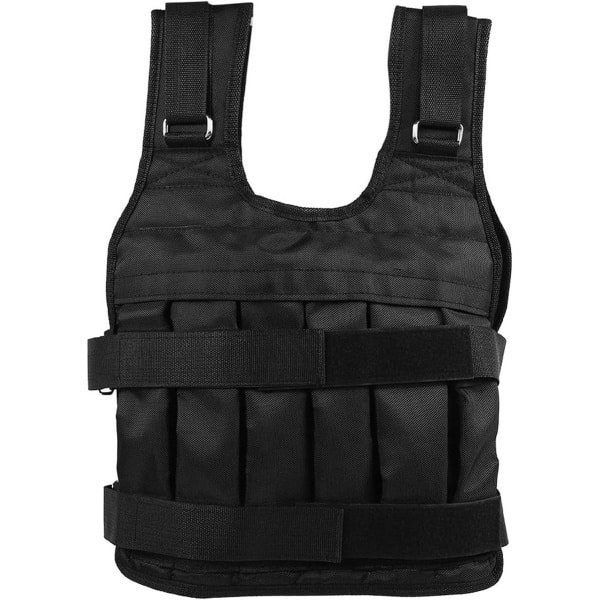 Verstelbaar Gewichtsvest - 50/15 kg - Gewichtsvest van Ademend Oxford Stof voor Fitness Training en Krachttraining