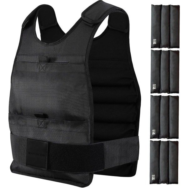 Verstelbaar Gewichtsvest Krachttraining 6kg tot 10kg