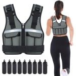 Verstelbaar Gewichtsvest - Krachttraining en Crossfit Trainingsvest - Hardloopvest - Gymvest