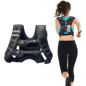 Verstelbaar Gewichtsvest - Krachttraining en Crossfit Trainingsvest - Hardloopvest - Loopvest