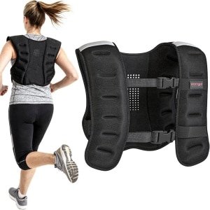 Verstelbaar Gewichtsvest - Krachttraining en Crossfit Trainingsvest - Hardloopvest - Sportvest