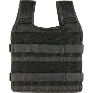 Verstelbaar Gewichtsvest - Trainingsgewicht - Krachttraining - 32 Verstelbare Zakken - 15 KG - Zwart
