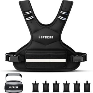 Verstelbaar Gewichtsvest van 1.8-4.5kg voor Thuis Workout, Hardlopen en Krachttraining