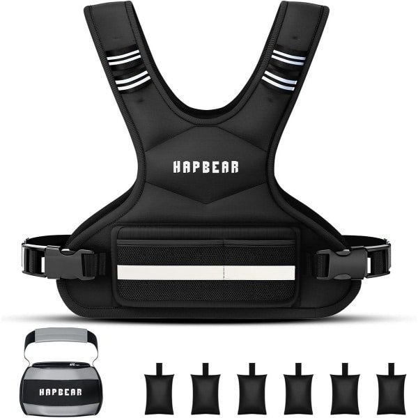 Verstelbaar Gewichtsvest van 1.8-4.5kg voor Thuis Workout, Hardlopen en Krachttraining