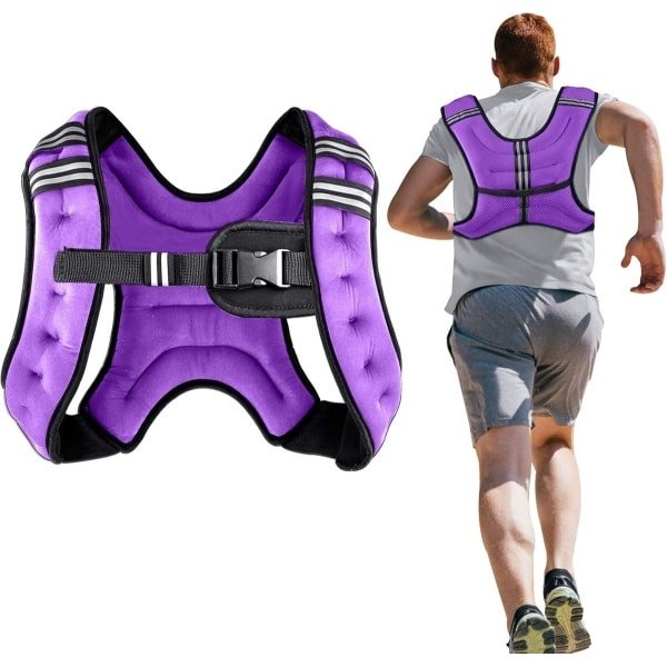 Verstelbaar Gewichtsvest voor Krachttraining, Cardio en Fitness | Voor Volwassenen en Kinderen