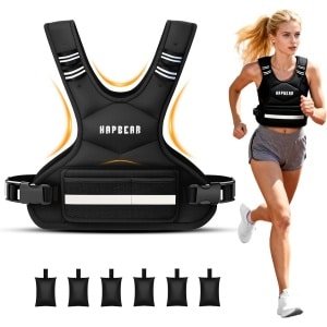 Verstelbaar Gewichtvest voor Krachttraining en Hardlopen (1.8-4.5kg)
