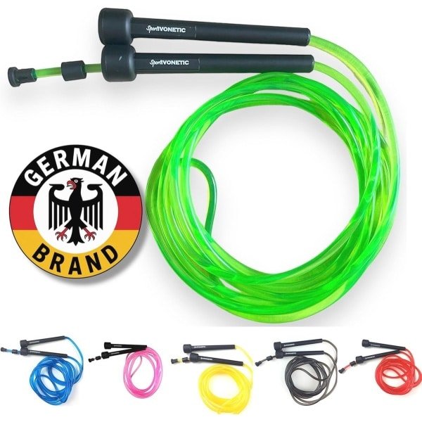 Verstelbaar Premium Springtouw voor Volwassenen en Kinderen - Ideaal voor Fitness, Crossfit en Sport