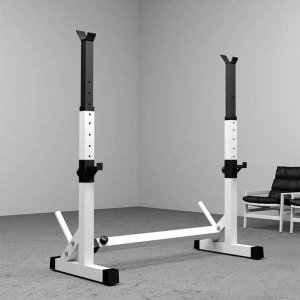 Verstelbaar Squat Rack voor Krachttraining | Max. Belasting 200kg | In Hoogte Aanpasbaar