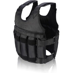 Verstelbaar Trainingsvest met 12 Zakken | Max 50 KG Gewichtsvest voor Fitness en Krachttraining