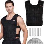 Verstelbaar Trainingsvest met Gewicht (20 kg) voor Fitness en Krachttraining voor Heren en Dames