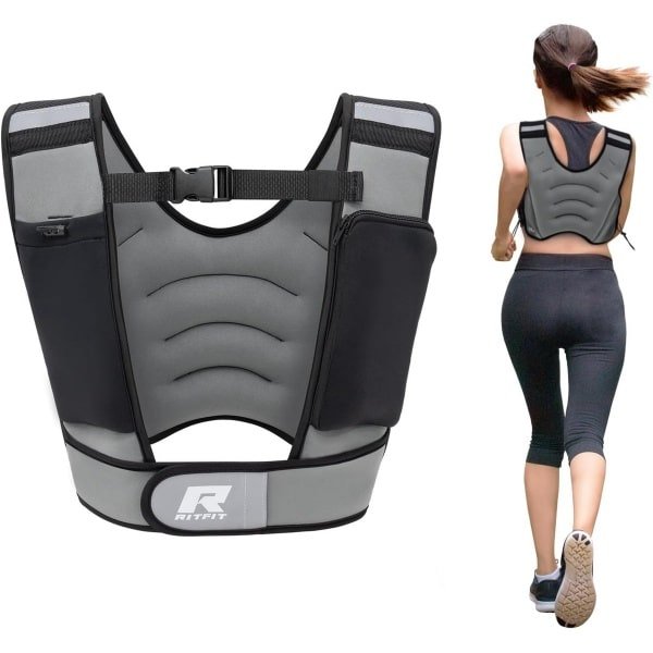 Verstelbaar Verzwaard Vest voor Krachttraining en Fitness - Verschillende Gewichten