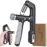 Verstelbaar hand- en onderarm trainingsapparaat met telfunctie voor krachttraining 10-100 kg