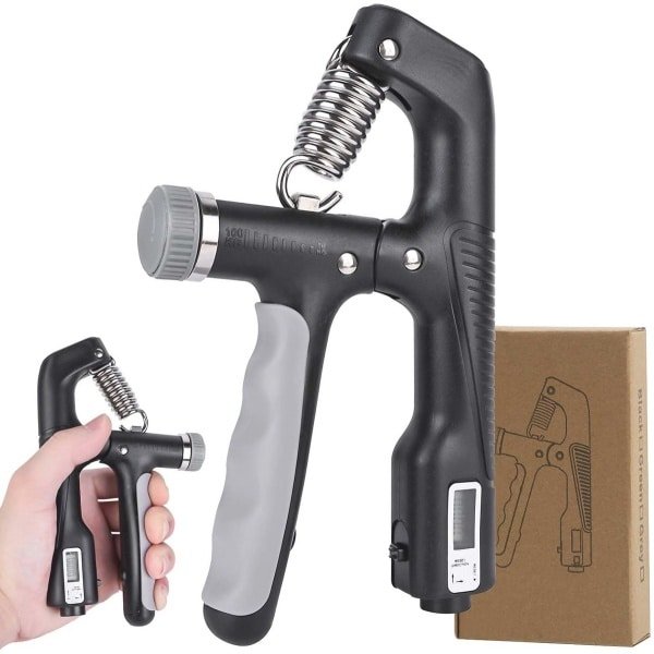 Verstelbaar hand- en onderarm trainingsapparaat met telfunctie voor krachttraining 10-100 kg