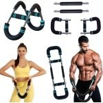 Verstelbare Armtrainer - Borst-, Onderarm- en Krachttrainer voor Thuistraining (40-100 lbs)