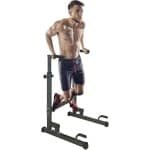 Verstelbare Dip Bar Station voor Thuis Gym - Heavy Duty Fitness Apparatuur voor Krachttraining