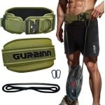 Verstelbare Dip Belt en Gewichthefriem met Sterke Stalen Ketting voor Fitness en Krachttraining