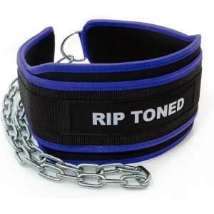 Verstelbare Dip Belt met Sterke Stalen Ketting voor Krachttraining en Bodybuilding