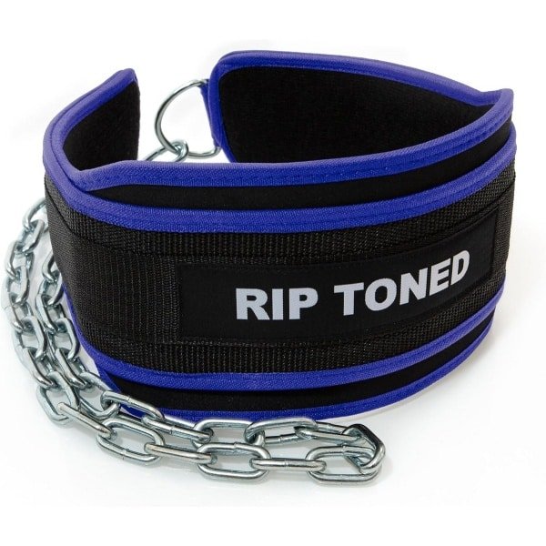Verstelbare Dip Belt met Sterke Stalen Ketting voor Krachttraining en Bodybuilding