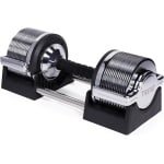 Verstelbare Dumbbell Halter Set 3 tot 32 kg met 30 Niveaus voor Krachttraining