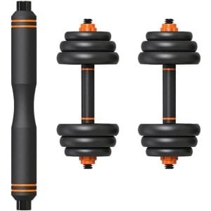 Verstelbare Dumbbell Set 25 kg - Halter Set met Gewichtsschijven voor Krachttraining