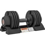 Verstelbare Dumbbell met Antislip Grip voor Krachttraining - 3,5 tot 10 kg Hantels met Opberghouder