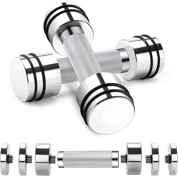 Verstelbare Dumbbells Set van 2 - Krachttraining Thuistraining