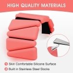 Verstelbare Enkel- en Polsgewichten Set van 1 kg voor Fitness en Krachttraining