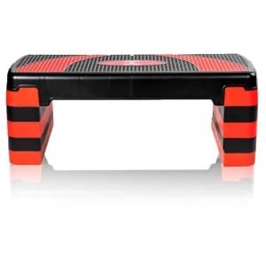 Verstelbare Fitness Stepper met 5 Hoogten voor Aerobics en Cardio Training