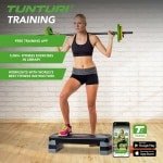 Verstelbare Fitness Stepper voor Aerobics, Krachttraining en Revalidatie - Antislip Oppervlak - Gratis Fitness App