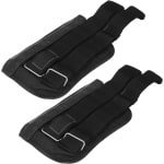 Verstelbare Gewichten - Pols Enkelbanden - Krachttraining Fitness - Aanpasbaar Gewicht 1-6kg - 40x17x2 cm - Zwart