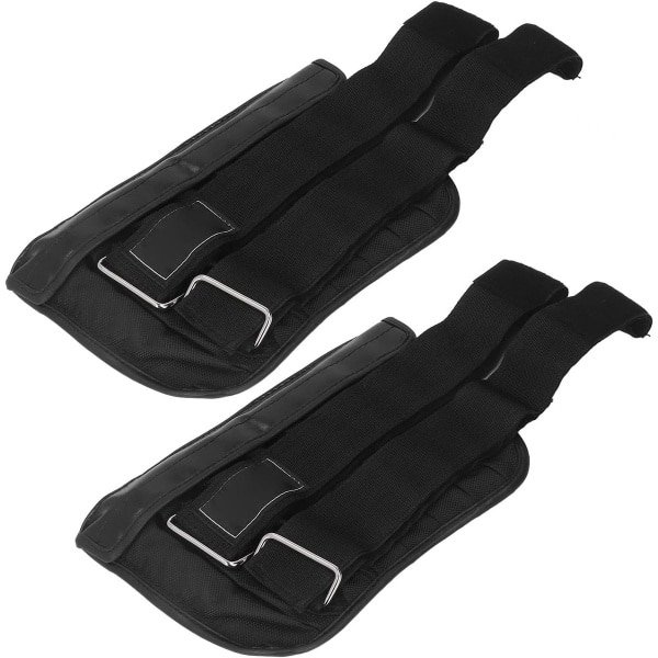Verstelbare Gewichten - Pols Enkelbanden - Krachttraining Fitness - Aanpasbaar Gewicht 1-6kg - 40x17x2 cm - Zwart