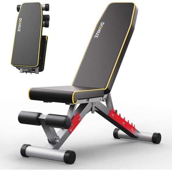 Verstelbare Gewichtsbank voor Thuis Gym - Opvouwbare Trainingsbank voor Full Body Krachttraining