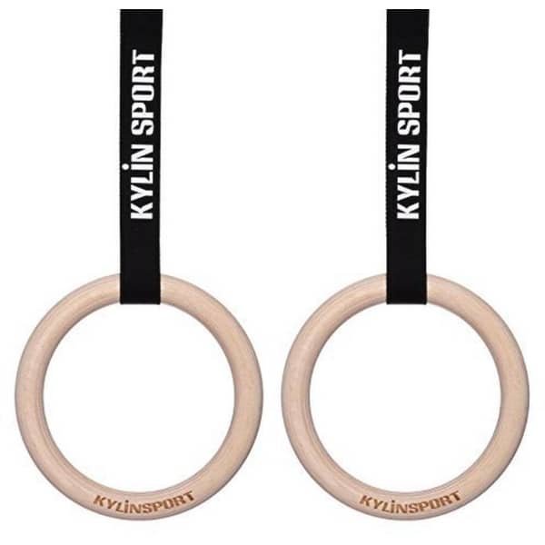 Verstelbare Gymnastiek Ringen van Hout - 28 mm - Perfect voor Krachttraining en Crossfit