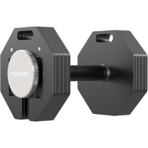 Verstelbare Halter - Fitness Gewicht - Krachttraining Thuis - Ruimtebesparend Design - Tot 28 kg - Zwart