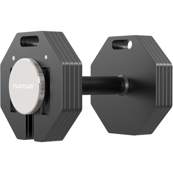 Verstelbare Halter - Fitness Gewicht - Krachttraining Thuis - Ruimtebesparend Design - Tot 28 kg - Zwart
