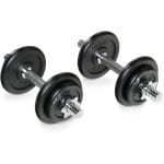 Verstelbare Halter Set met Koffer - Gietijzeren Gewichten voor Krachttraining Thuis