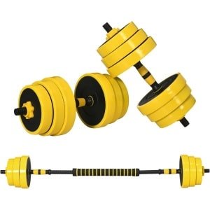 Verstelbare Halter- en Barbellset 25KG - Krachttraining Set voor Thuis Fitness