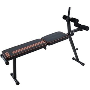 Verstelbare Halterbank voor Thuistrainen - Robuuste Fitnessbank voor Sit-ups en Krachttraining