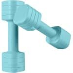 Verstelbare Halters - Fitness Gewichtjes - Krachttraining Thuis - Variabele Gewichtsmogelijkheden - 2 tot 5 Pond - Groen Zwart