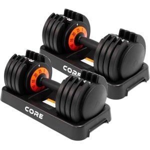 Verstelbare Halters Set 2x (5-25 kg) - Krachttraining en Fitness voor Thuis