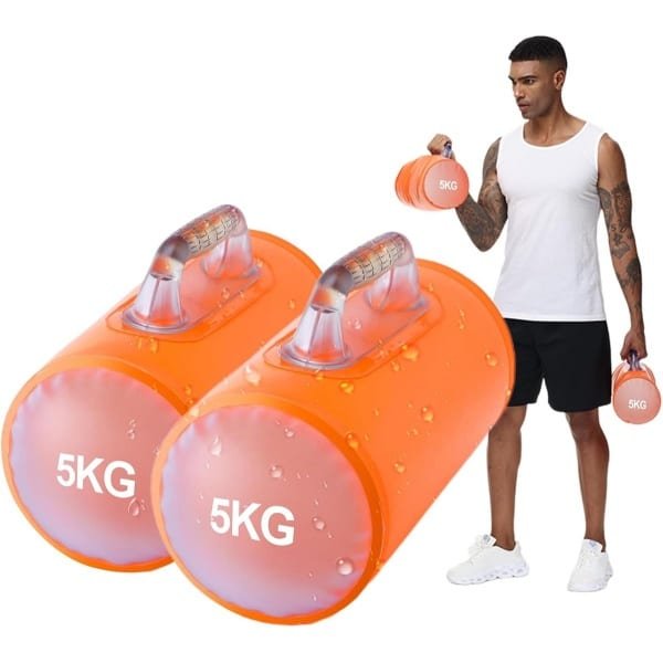 Verstelbare Halters Set met Water voor Krachttraining en Fitness
