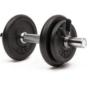Verstelbare Halterset 10 KG - Krachttraining en Fitness Gewichten Thuis