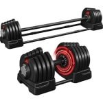 Verstelbare Halterset 2-in-1 (2 kg tot 41 kg) - Dumbbells voor Krachttraining