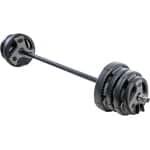 Verstelbare Halterset 25 kg Trainingsgewicht met 140 cm Padded Bar voor Fitness en Krachttraining Thuis