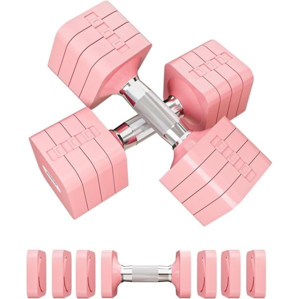 Verstelbare Halterset 9 kg - 4-in-1 Hand Gewicht Set voor Krachttraining