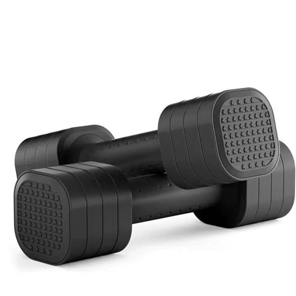 Verstelbare Halterset - Fitness Gewichten - Krachttraining Thuis - Meerdere Gewichtsniveaus - Tot 227 kg - Zwart