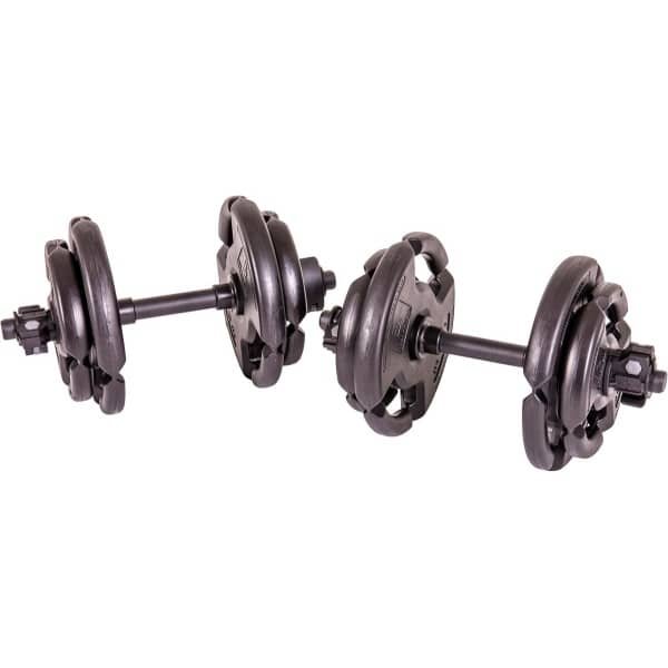 Verstelbare Halterset Gewichten Set voor Fitness en Krachttraining (15,9 kg)