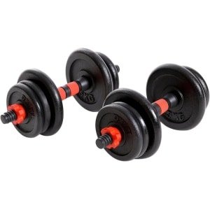 Verstelbare Halterset Gietijzer 2 Stuks Krachttraining Fitnessbenodigdheden