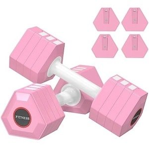 Verstelbare Halterset met 5 Gewichten - Thuis Gym Fitness en Krachttraining